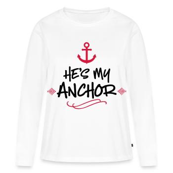 wedding - Women's Premium Organic Long Sleeve Shirt - white - Front - Julia (174cm)