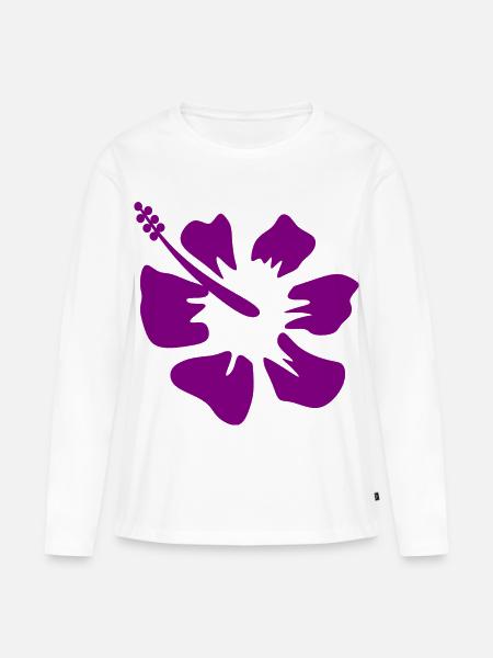Muttertags Geschenk Mutter Muttertag Geschenkidee  - Frauen Premium Bio Langarmshirt - Weiß