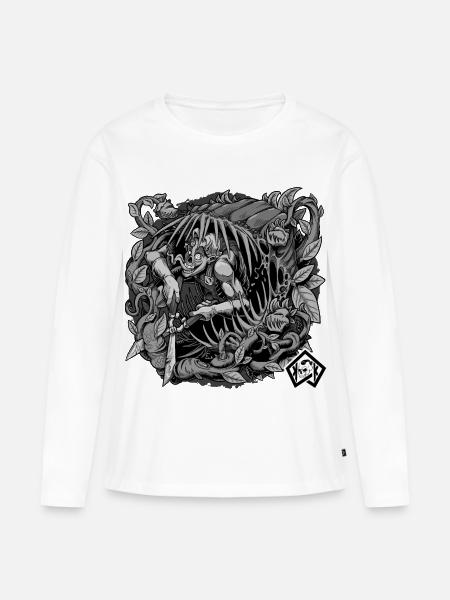 Gärtner, Gärtnerin, Landschaftsgärtner, Botaniker - Premium økologisk langærmet T-shirt til kvinder - hvid