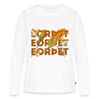 Uralte Erde - Frauen Premium Bio Langarmshirt - Weiß - Vorne - Julia (174cm)