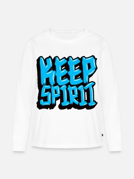 Mode - Frauen Premium Bio Langarmshirt - Weiß