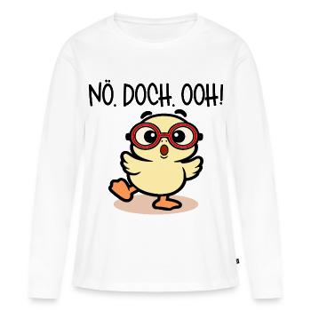 Kindergarten Child Kita Child Chick - Women's Premium Organic Long Sleeve Shirt - white - Front - Julia (174cm)
