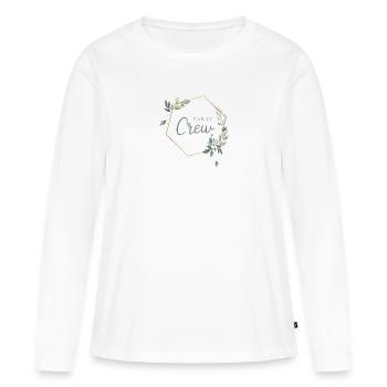 Party Crew - JGA Junggesellenabschied Frauen - Frauen Premium Bio Langarmshirt - Weiß - Vorne - Julia (174cm)