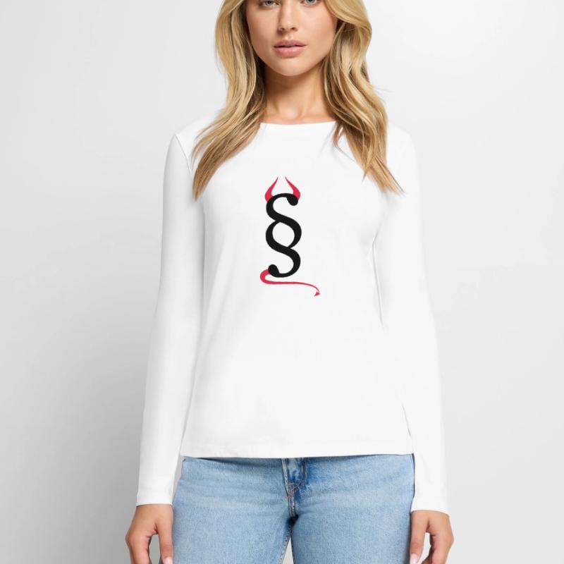 Devils paragraph Women's Premium Organic Long Sleeve Shirt
