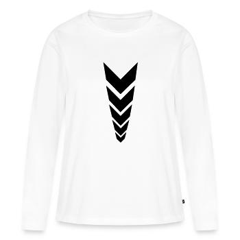 Flèche :: gratte-ciel :: Immeubles de - T-shirt manches longues Premium bio Femme - blanc - Devant - Julia (174cm)