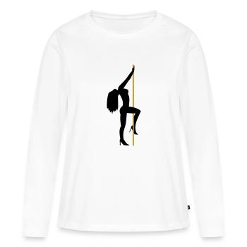Sexy Girl - Frauen Premium Bio Langarmshirt - Weiß - Vorne - Julia (174cm)