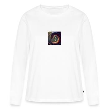 a Thousand tall dragon - Frauen Premium Bio Langarmshirt - Weiß - Vorne - Julia (174cm)