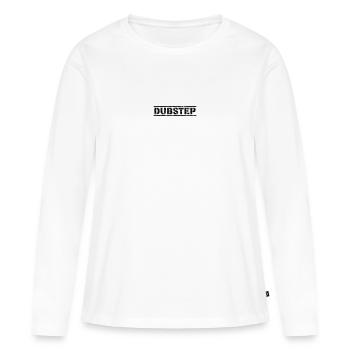 Dubstep - Frauen Premium Bio Langarmshirt - Weiß - Vorne - Julia (174cm)
