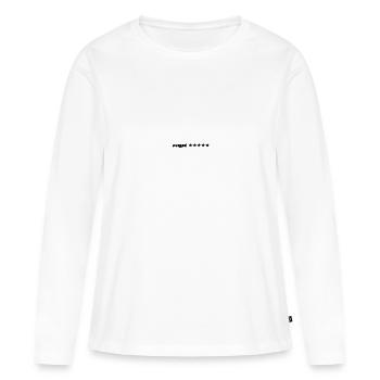 GTA Wanted Level Stars - T-shirt manches longues Premium bio Femme - blanc - Devant - Julia (174cm)