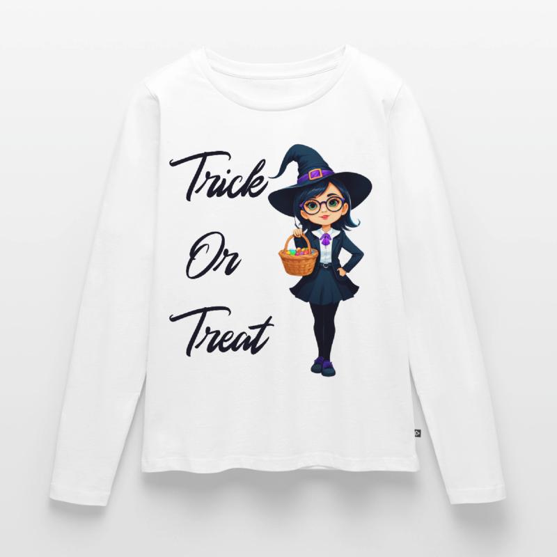 Süßes oder Saures Frauen Premium Bio Langarmshirt