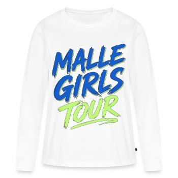 Malle Girls Tour Mallorca Holiday Party - Women's Premium Organic Long Sleeve Shirt - white - Front - Julia (174cm)