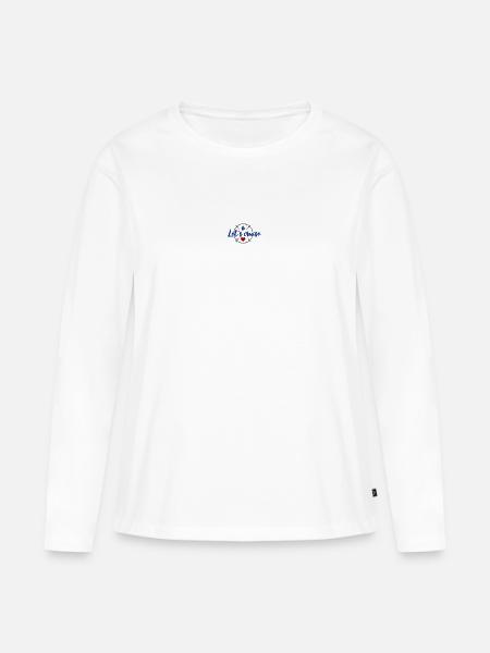 Let's cruise - Frauen Premium Bio Langarmshirt - Weiß