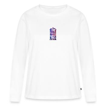 Time and Relative Dimension in Space - Frauen Premium Bio Langarmshirt - Weiß - Vorne - Julia (174cm)