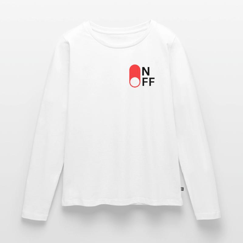 Mode ON/OFF T-shirt manches longues Premium bio Femme