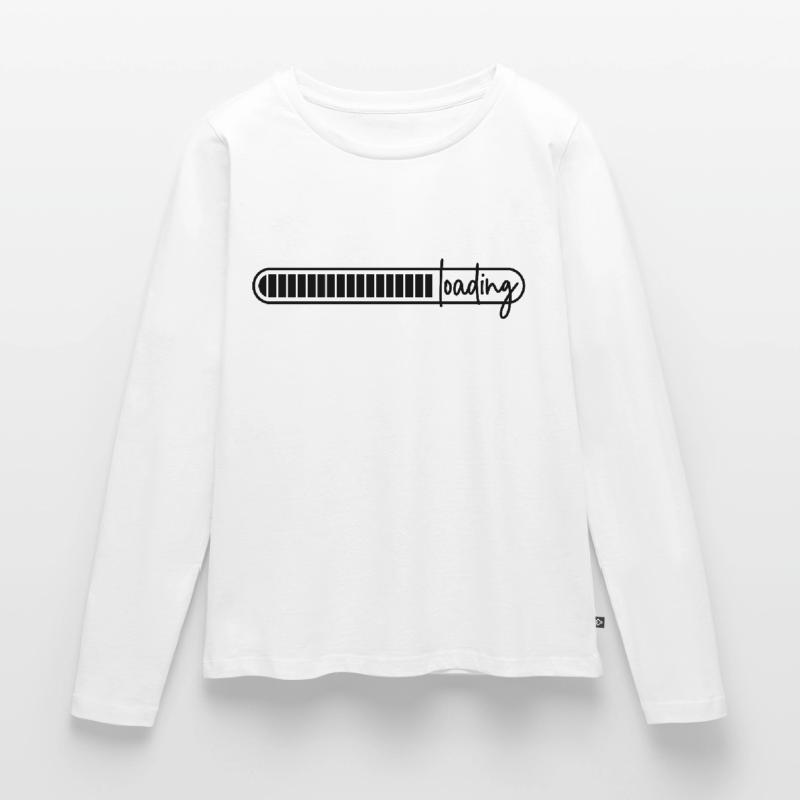 loading bar - loading - loading Women's Premium Organic Long Sleeve Shirt