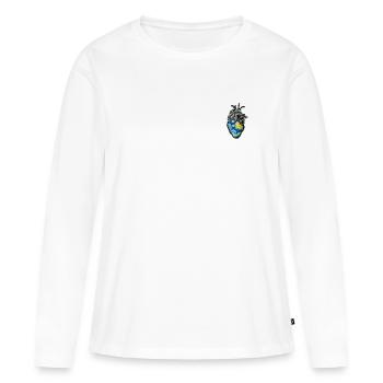 Van Gogh - Women's Premium Organic Long Sleeve Shirt - white - Front - Julia (174cm)