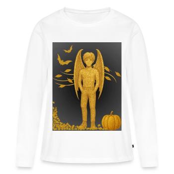Fall Edition Vampire Demon - Women's Premium Organic Long Sleeve Shirt - white - Front - Julia (174cm)