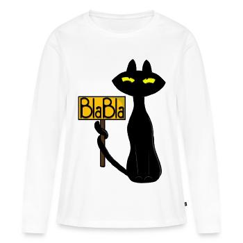 Bad Boogie - Frauen Premium Bio Langarmshirt - Weiß - Vorne - Julia (174cm)