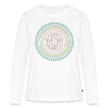 Fresh Concept Mandala - Women's Premium Organic Long Sleeve Shirt - white - Front - Julia (174cm)