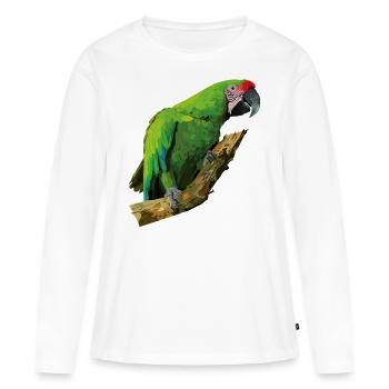 Ambiguous ara - Women's Premium Organic Long Sleeve Shirt - white - Front - Julia (174cm)