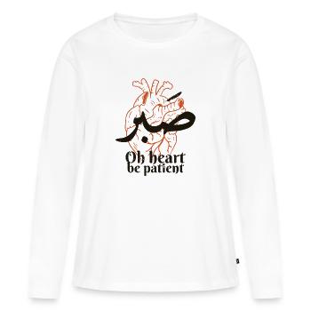 Islam - Women's Premium Organic Long Sleeve Shirt - white - Front - Julia (174cm)