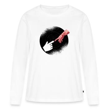 Programmierer Informatiker Informatik - Frauen Premium Bio Langarmshirt - Weiß - Vorne - Julia (174cm)