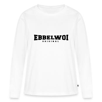 Ebbelwoi - Frankfurt - Bembel - Women's Premium Organic Long Sleeve Shirt - white - Front - Julia (174cm)