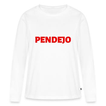 Spanisch Sprache - Frauen Premium Bio Langarmshirt - Weiß - Vorne - Julia (174cm)