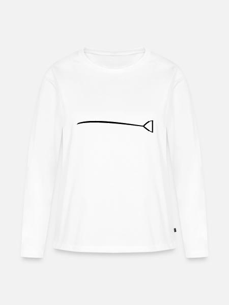 rope_2 - Frauen Premium Bio Langarmshirt - Weiß