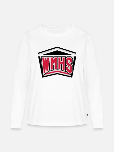 WMHS 2 - Women's Premium Organic Long Sleeve Shirt - white
