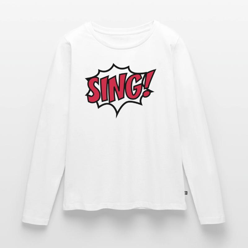 cantare Maglia a maniche lunghe ecologica premium da donna