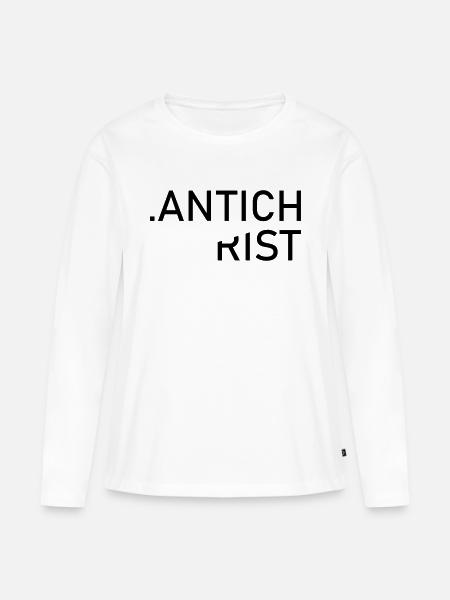 .antichrist - Frauen Premium Bio Langarmshirt - Weiß