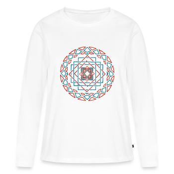 Seeking the Truth - Women's Premium Organic Long Sleeve Shirt - white - Front - Julia (174cm)