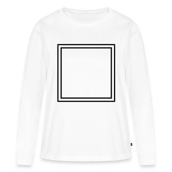 Frame - Women's Premium Organic Long Sleeve Shirt - white - Front - Julia (174cm)
