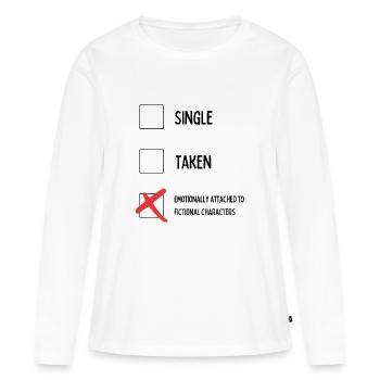 Fictional characters - Women's Premium Organic Long Sleeve Shirt - white - Front - Julia (174cm)