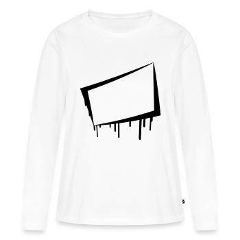 Frame - Women's Premium Organic Long Sleeve Shirt - white - Front - Julia (174cm)
