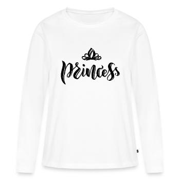 Princess - Women's Premium Organic Long Sleeve Shirt - white - Front - Julia (174cm)