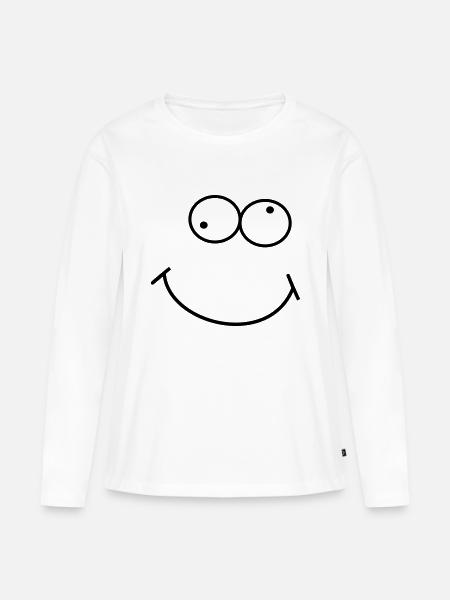 frische Perspektive - Frauen Premium Bio Langarmshirt - Weiß
