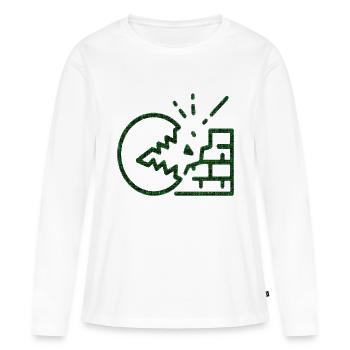 Hacker-Symbole - Frauen Premium Bio Langarmshirt - Weiß - Vorne - Julia (174cm)