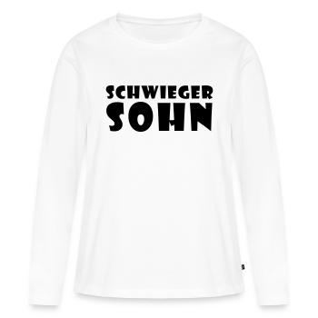 garcon - T-shirt manches longues Premium bio Femme - blanc - Devant - Julia (174cm)
