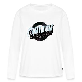 activist tshirts feminist fun colourful - Frauen Premium Bio Langarmshirt - Weiß - Vorne - Julia (174cm)