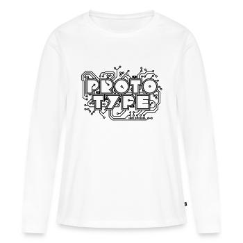 Prototype - I am Special 1c - Frauen Premium Bio Langarmshirt - Weiß - Vorne - Julia (174cm)