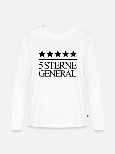 general - Frauen Premium Bio Langarmshirt - Weiß