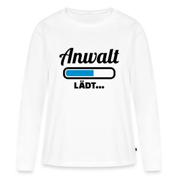 Anwalt - Frauen Premium Bio Langarmshirt - Weiß - Vorne - Julia (174cm)