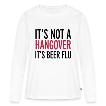 Beer - Frauen Premium Bio Langarmshirt - Weiß - Vorne - Julia (174cm)