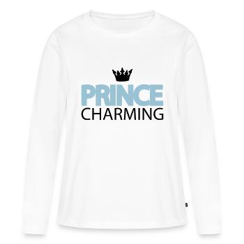 prince_charming - Women's Premium Organic Long Sleeve Shirt - white - Front - Julia (174cm)