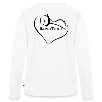 Espritrait Coeur - Women's Premium Organic Long Sleeve Shirt