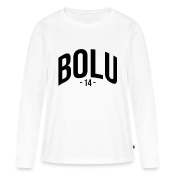 Bolu 14 Turquie Turkiye TR Cadeau Vacances Laz Türk - T-shirt manches longues Premium bio Femme - blanc - Devant - Julia (174cm)