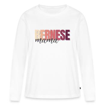 Berner Sennenhund Bunte Geschenke für Hundeliebhaber - Frauen Premium Bio Langarmshirt - Weiß - Vorne - Julia (174cm)