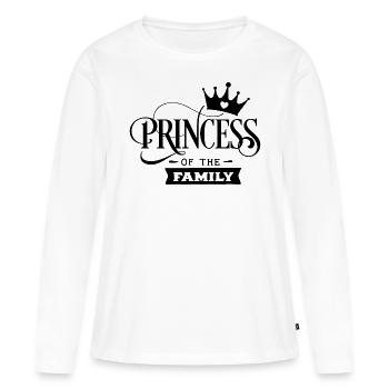 Princess - Women's Premium Organic Long Sleeve Shirt - white - Front - Julia (174cm)
